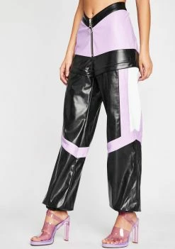 Poster Grl Bottoms High Profile Convertible Moto Pants