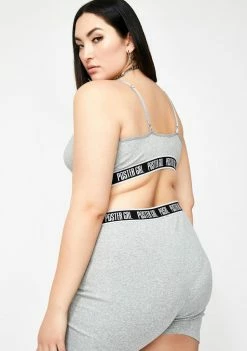 Poster Grl Go Boss Mode Strappy Bra