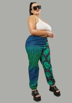 Poster Grl Bottoms Always Slime Takeover Smiley Joggers