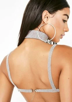 Poster Grl Diamonds Are Forever Crop Top Tops