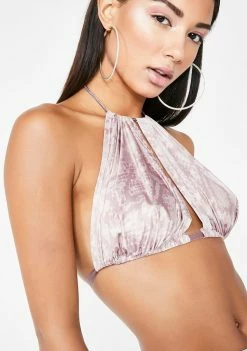 Poster Grl Sassy Charm Snakeskin Halter Top