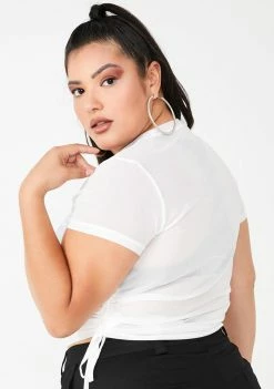 Poster Grl Ur 100 Percent That Bish Mesh Tee