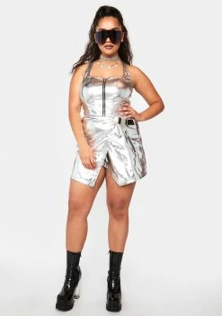 Poster Grl Tops Plus Frosty Queen Corset Top