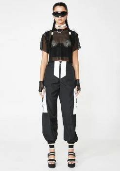 Poster Grl Post N' Delete Fishnet Set Tops