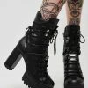 Poster Grl Last Standing Lace-Up Boots Boots & Booties