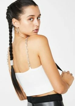 Poster Grl Icy Danger Zone Chain Cami Tops