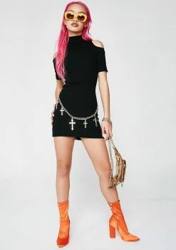 Poster Grl Sweetest Sin Chain Dress Dresses