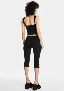 Poster Grl Skinny Pants With Or Without You Capri Pants