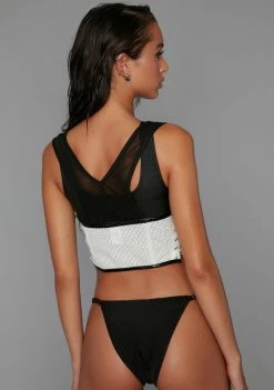 Poster Grl I'm Winning Underbust Corset Tops