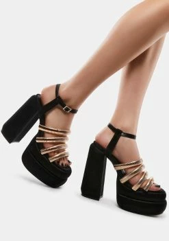 Poster Grl Fiery Disguise Platform Sandals