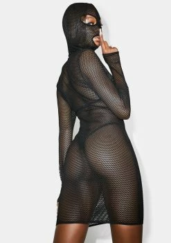 Poster Grl Steal Yo Man Mesh Dress Dresses