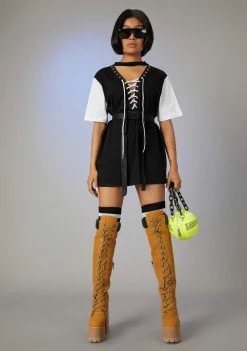 Poster Grl Stay The Night T-Shirt Dress Dresses