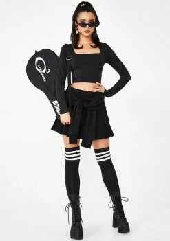 Poster Grl Say Wut Crop Top Tops