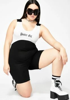 Poster Grl Jumpsuits & Rompers She's Gone Viral Colorblock Playsuit