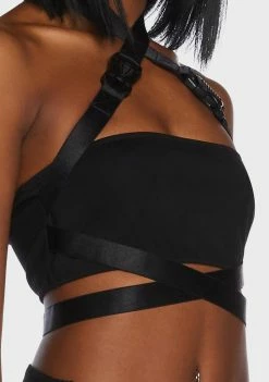 Poster Grl Watch Yo Man Buckle Top Tube Top