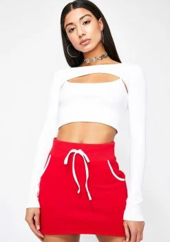 Poster Grl Tops Icy Mod Squad Cut Out Top