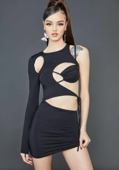 Poster Grl Pick Your Battles Mini Dress Little Black Dresses