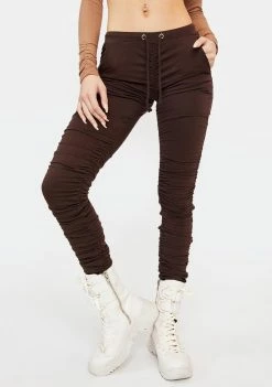 Poster Grl Hot Roommate Ruched Joggers