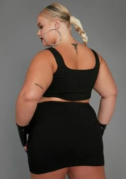 Poster Grl Now Hold That Pose Skirt Set