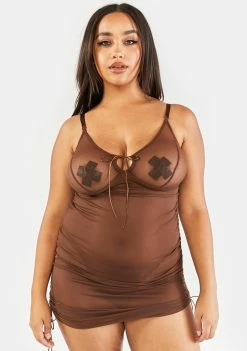 Poster Grl Lingerie & Sleepwear Plus In Your Dreams Chemise Set