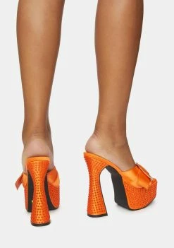 Poster Grl Platforms Diva Revolution Rhinestone Heels