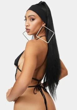 Poster Grl Naughty Girl Rhinestone Bodysuit Lingerie & Sleepwear