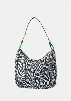Poster Grl Warped Realm Checkered Shoulder Bag Bags & Wallets