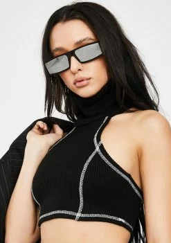 Poster Grl It's Called Clout Sweater Tank Tops