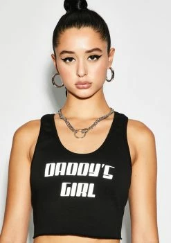 Poster Grl Daddy's Grl Reflective Tank