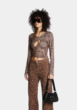 Poster Grl The Mind Bender Long Sleeve Top