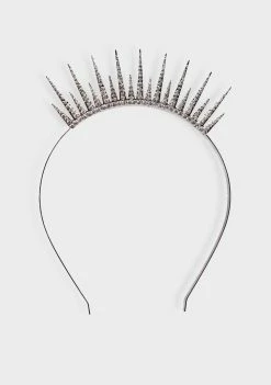 Poster Grl Deja Vu Rhinestone Spiked Headband 8 Poster Grl Deja Vu Rhinestone Spiked Headband