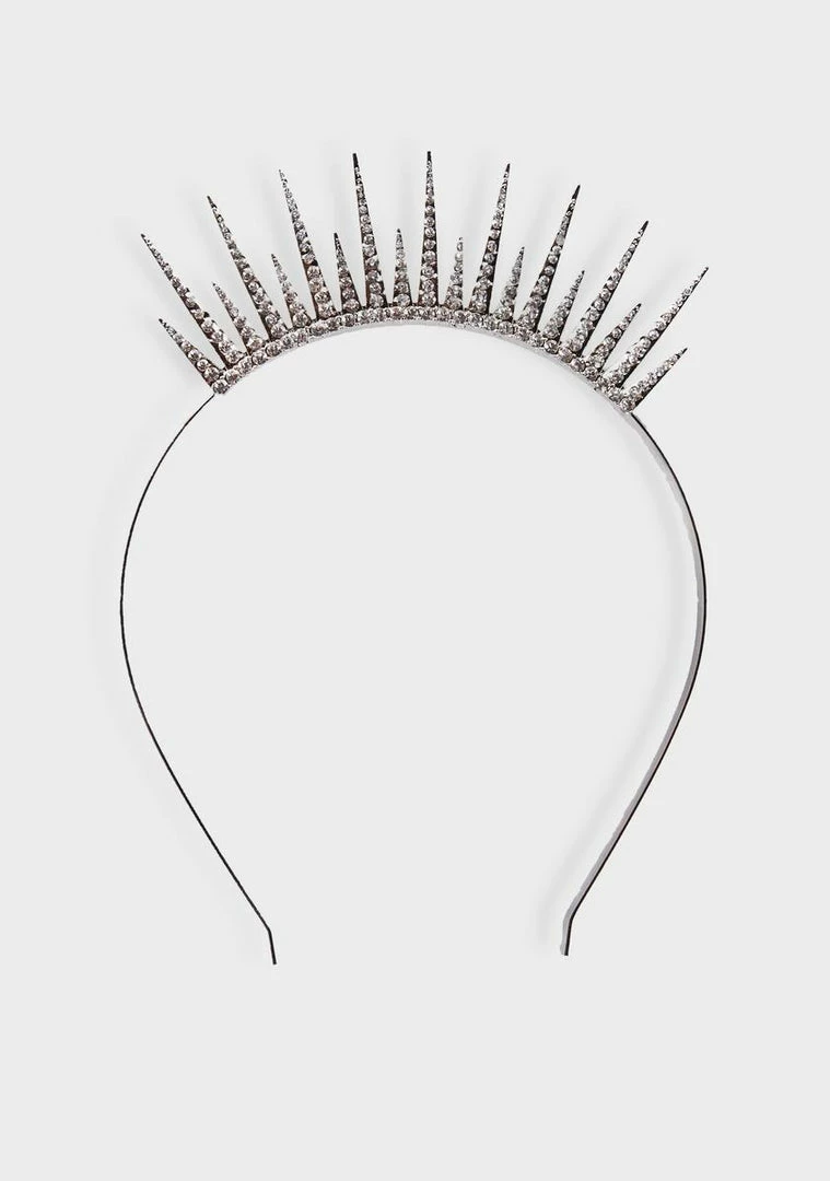 Poster Grl Deja Vu Rhinestone Spiked Headband 4 Poster Grl Deja Vu Rhinestone Spiked Headband