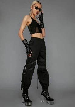 Poster Grl Anything But Humble Cargo Pants Bottoms