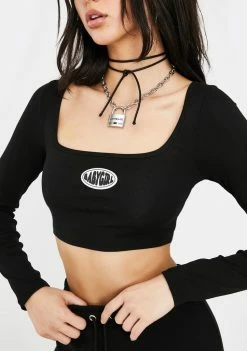 Poster Grl Babygirl Certified Crop Top