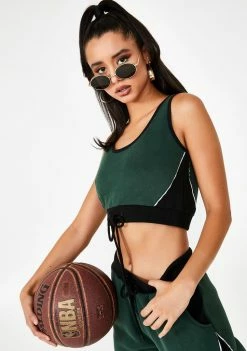 Poster Grl Make The Team Crop Tank Tops