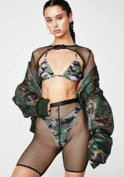 Poster Grl Press Charges Biker Shorts