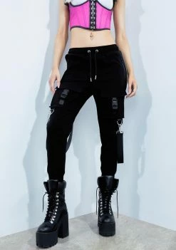 Poster Grl Strapped In Tactical Joggers
