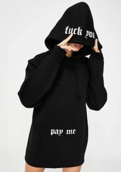 Poster Grl Wherez My Money Graphic Hoodie Tops