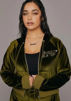 Poster Grl Plus Moss Kissed A Girl Velour Skirt Set Skirts Set