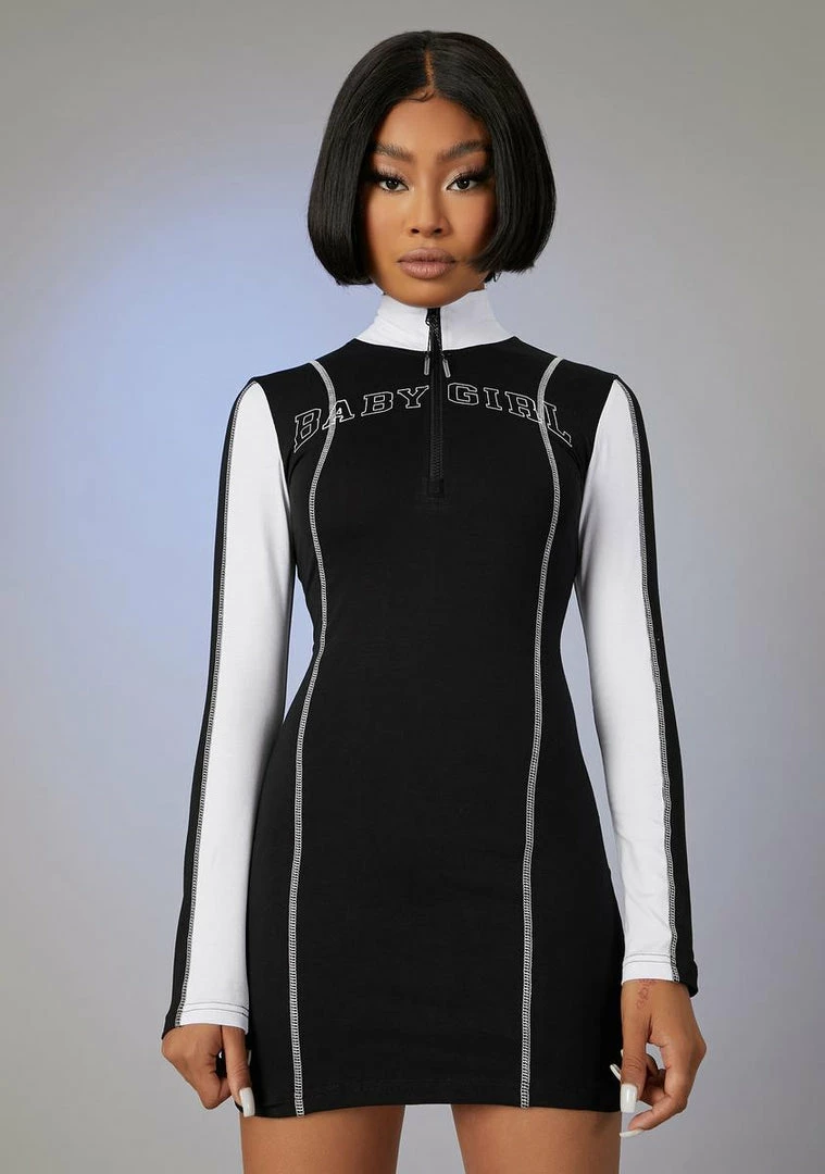 Poster Grl Dresses Make My Mark Zip-Up Dress 1 Poster Grl Dresses Make My Mark Zip-Up Dress