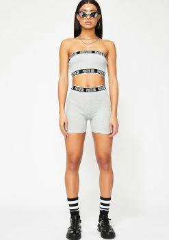 Poster Grl Bottoms Boss Mode Biker Shorts
