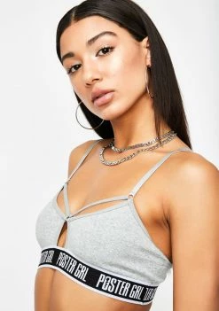 Poster Grl Tops Boss Mode Strappy Bra