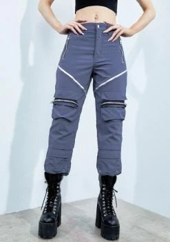 Poster Grl Bottoms Lead The Pack Nylon Cargo Pants
