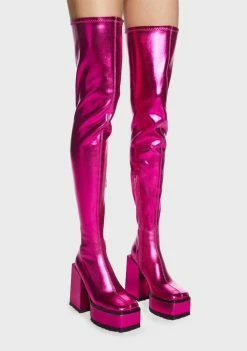 Poster Grl Elevated Energy Thigh High Boots