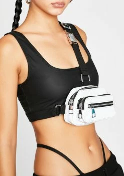 Poster Grl Bags & Wallets Fame Game Reflective Fanny Pack