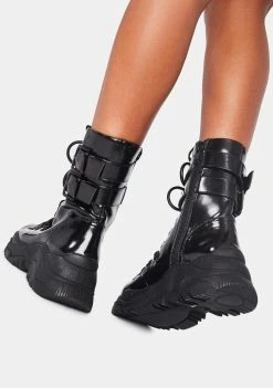 Poster Grl Boots & Booties Hollywood Hiker Combat Boots