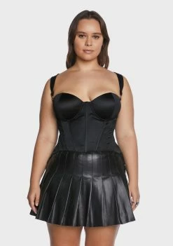 Poster Grl Corset Top Plus Hard To Handle Bustier Top